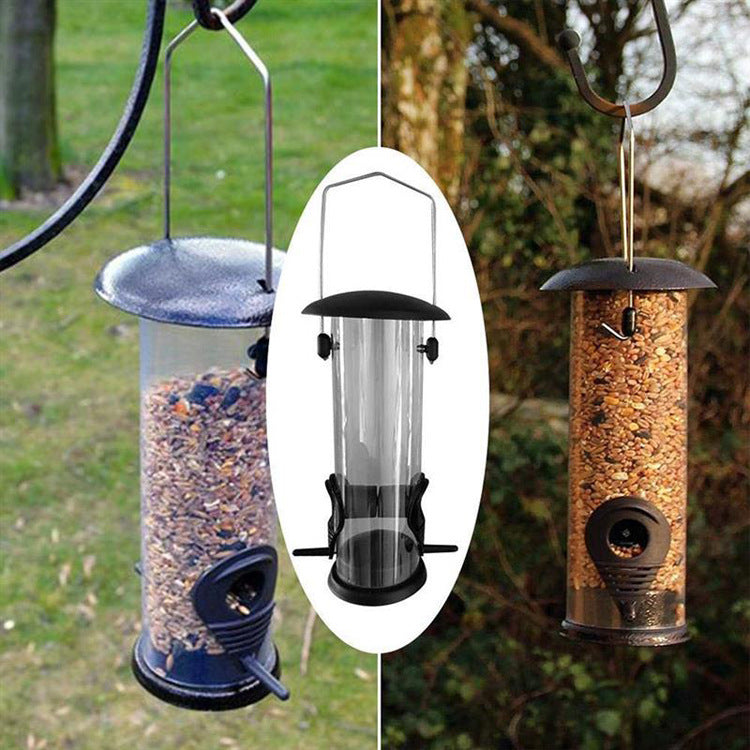 11-Automatic Hanging Bird Feeder.