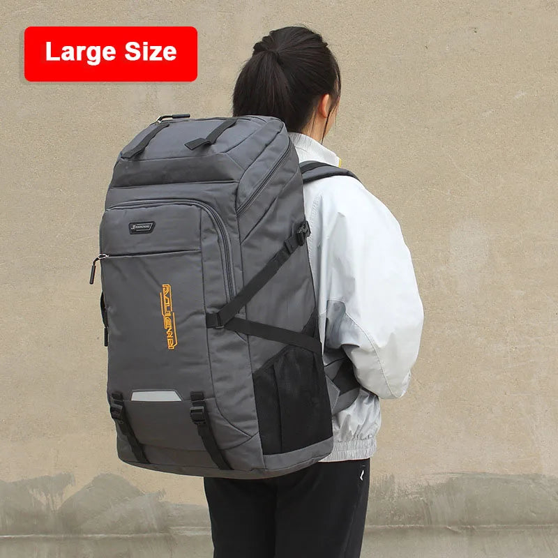 01-Multifunctional men's/women's large capacity travel backpack