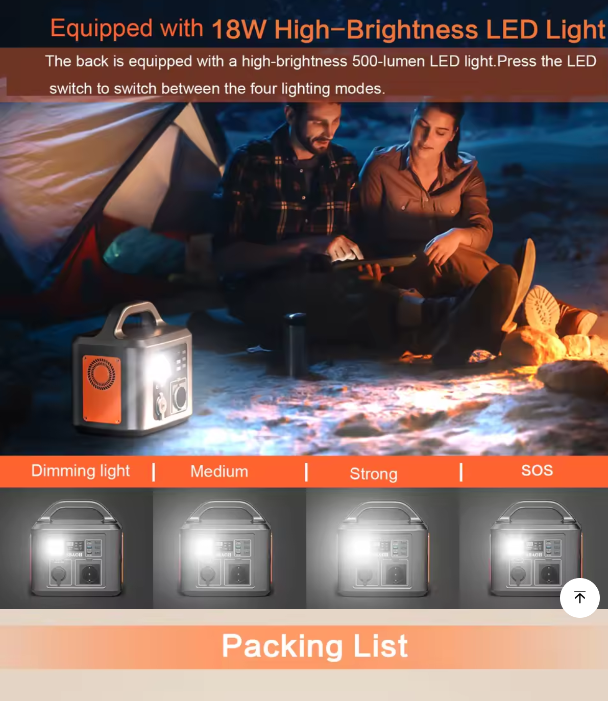 00-Lifestyle| Portable Power Station 600W