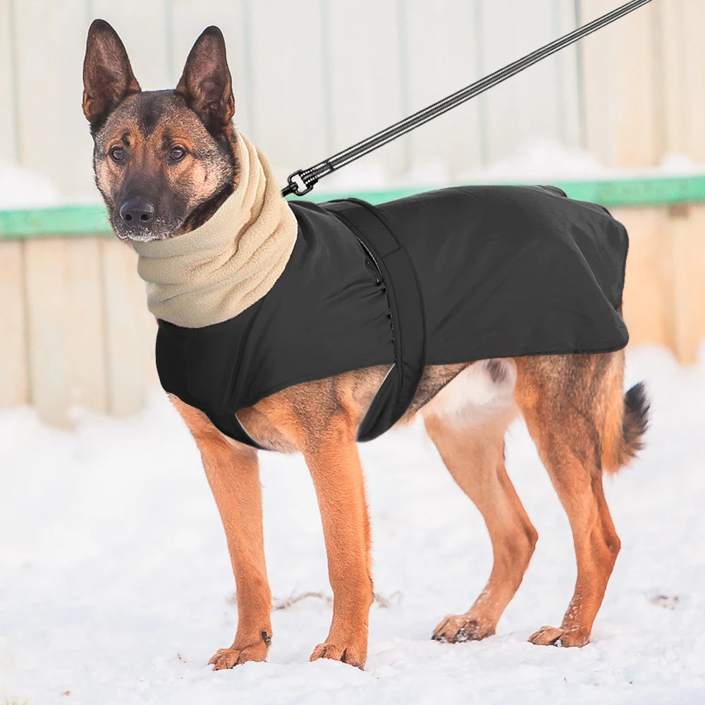 07-Waterproof Winter Jacket for Large Dogs