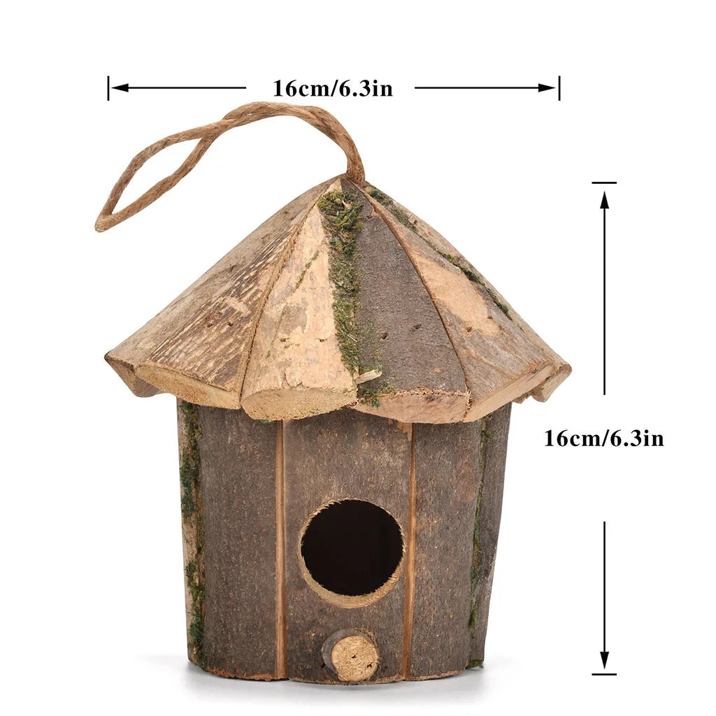 27-Handmade Mini Hummingbird House