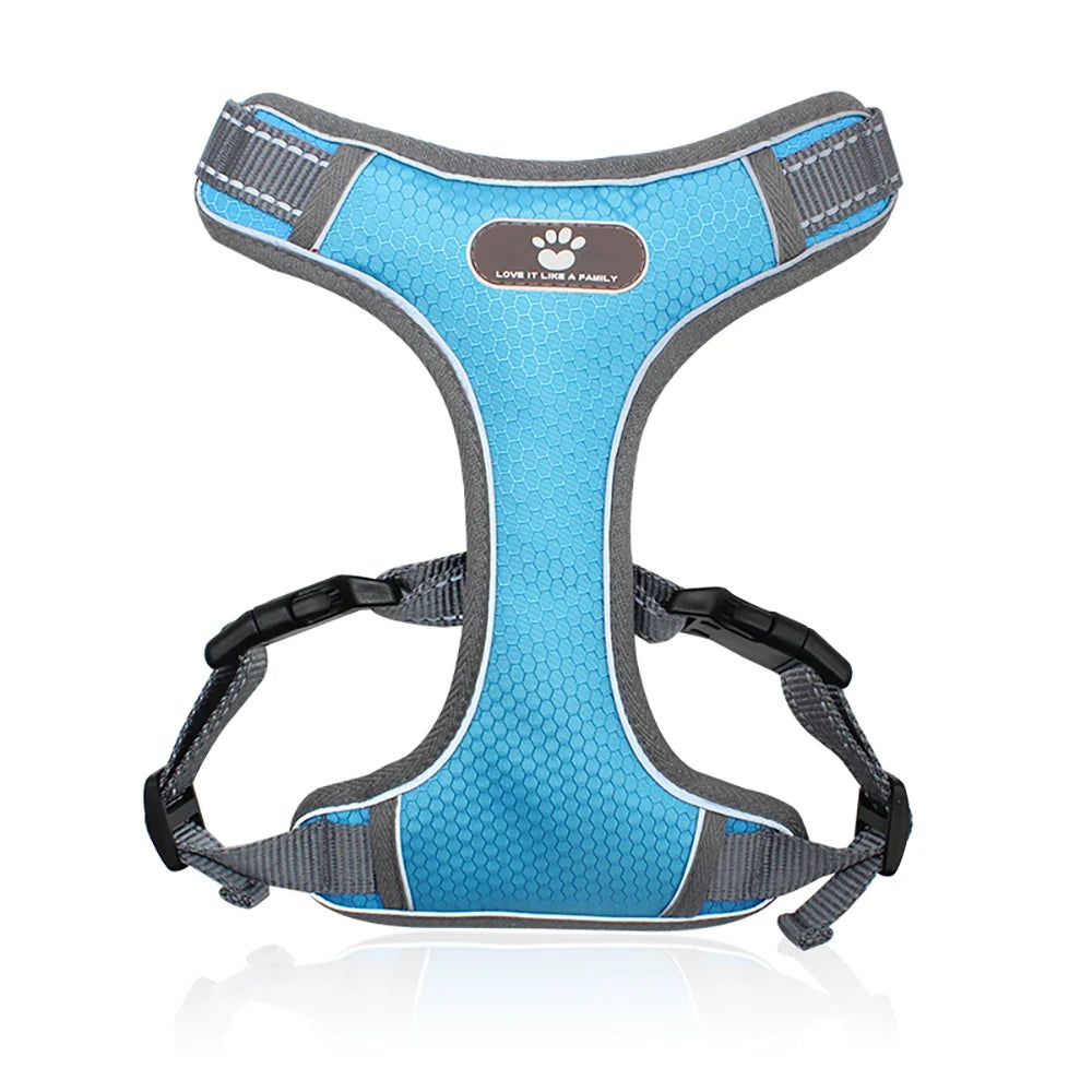 03-Reflective Waterproof Harness for Medium and Large Dogs