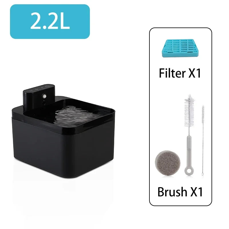 001-Automatic Water Dispenser for Cats – Wireless & Smart