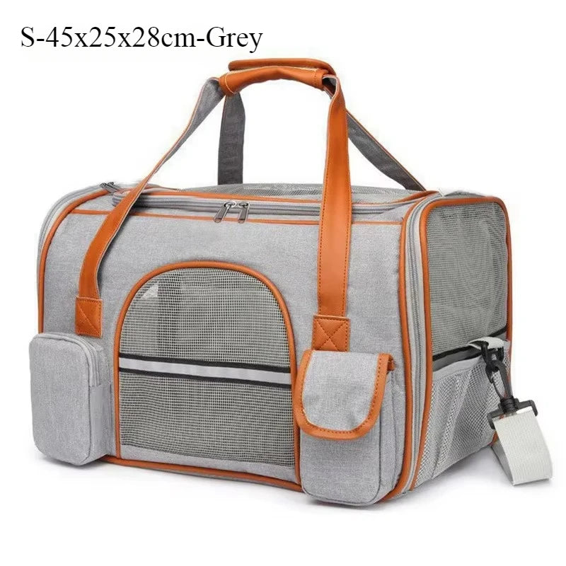 14-Shoulder bag-carrier for dogs and cats.