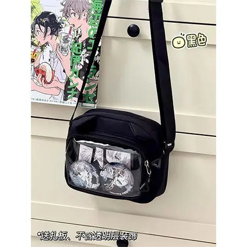 01-Transparent bag - cartoons