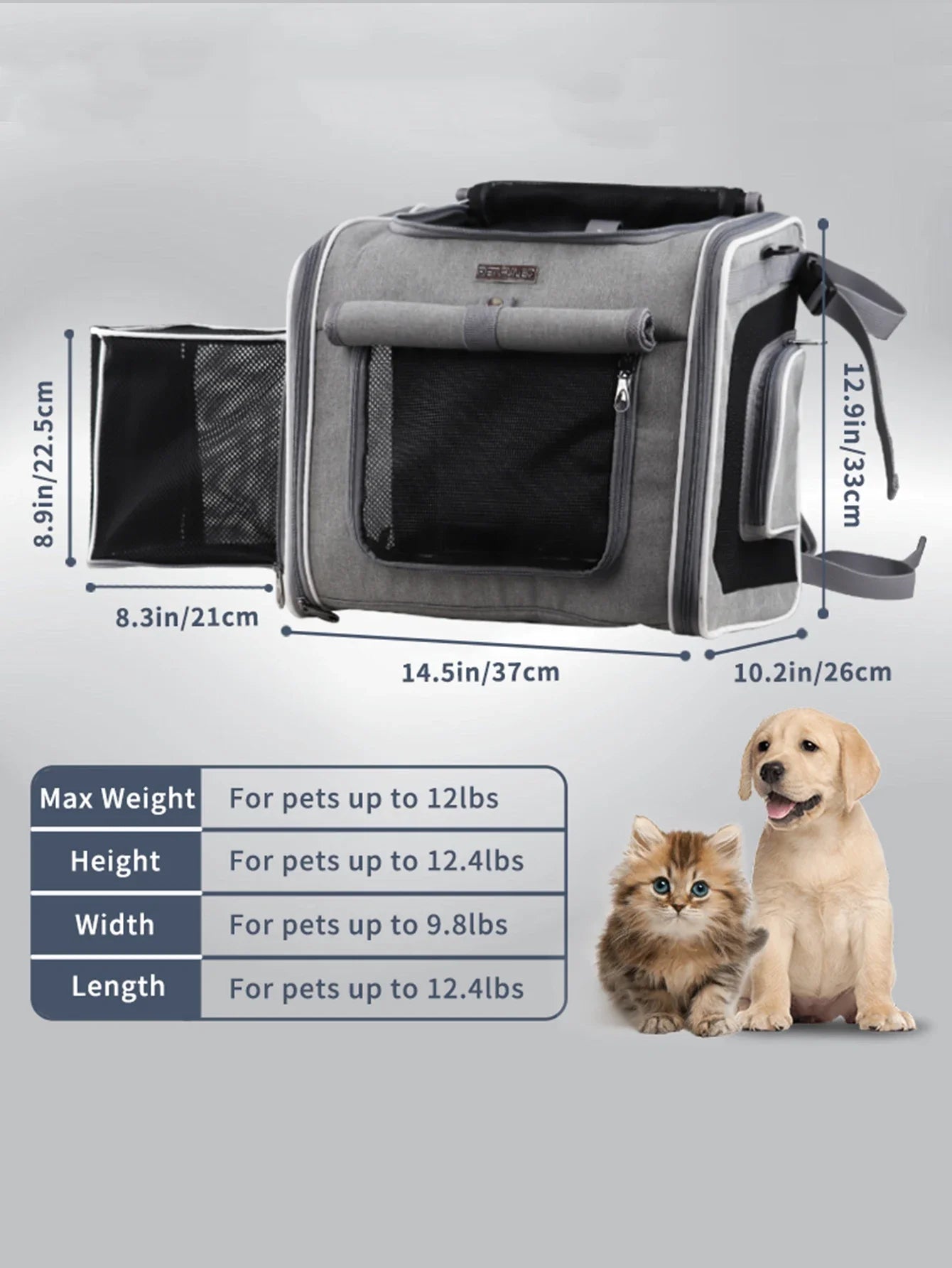 14-Trasportino da Bicicletta per Cani e Gatti – Sicuro e Pieghevole