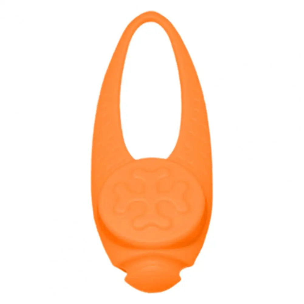 05-LED safety pendant with 3 lighting modes for dog visibility at night.