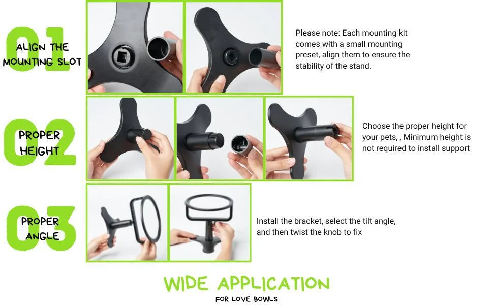 08-Ciotola per Cani e Gatti con Supporto Rialzato.