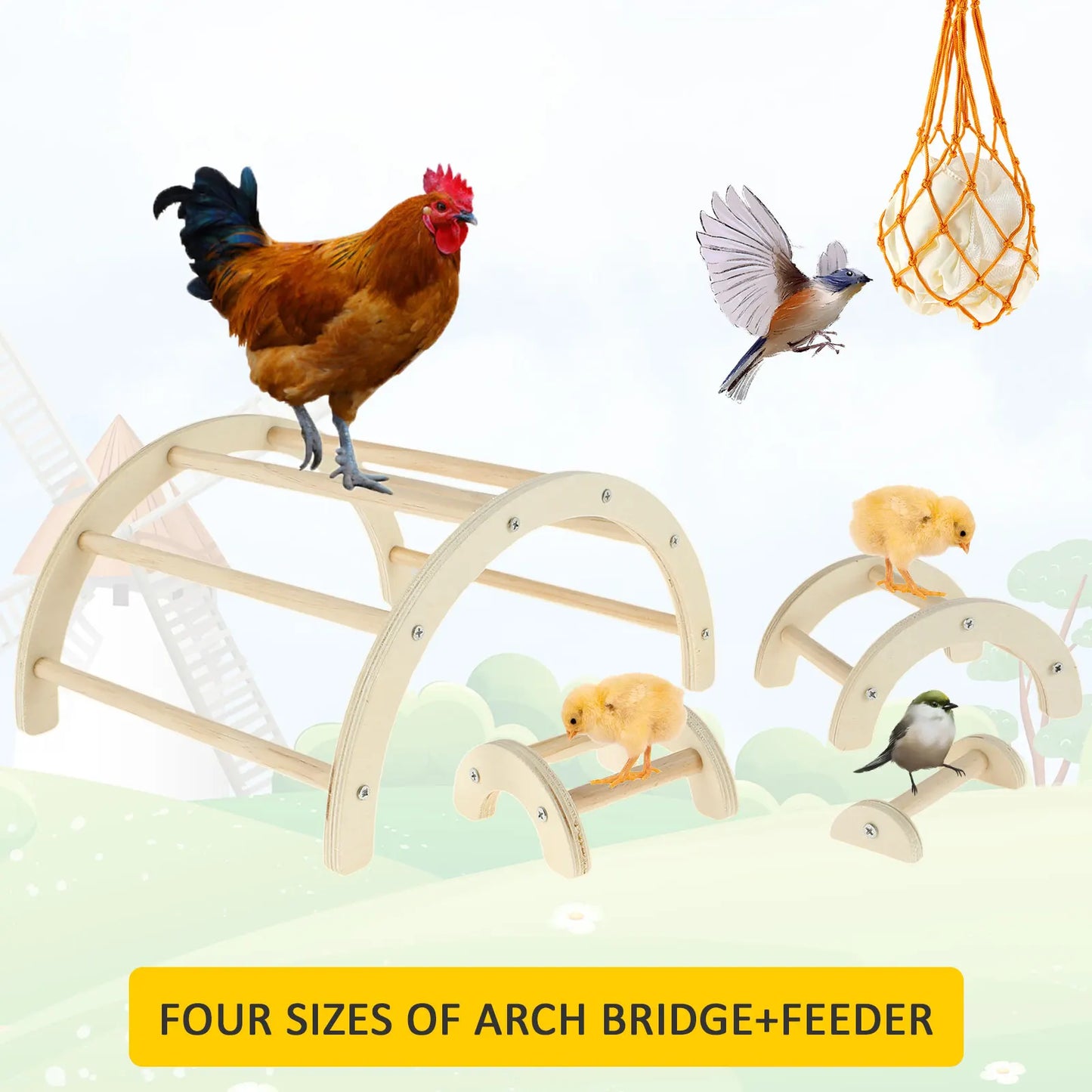 26-Four-piece fun game for farmyard animals