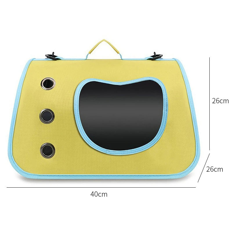001-Portable Cat Carrier for Small Pets