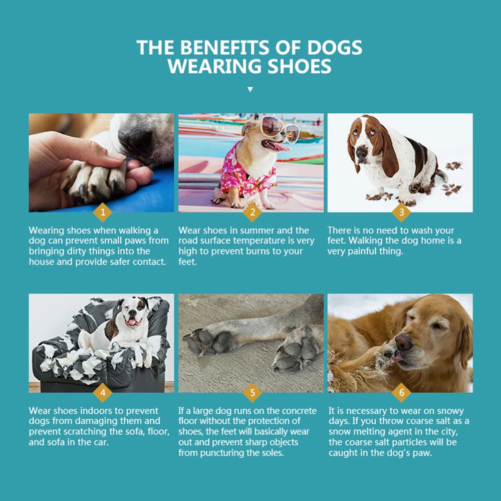 08a-Non-slip dog boots.