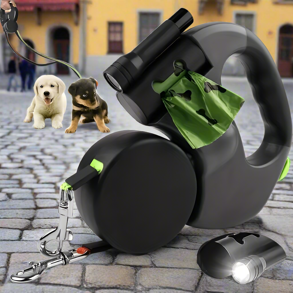 06-Automatic leash with 360-degree rotation joint