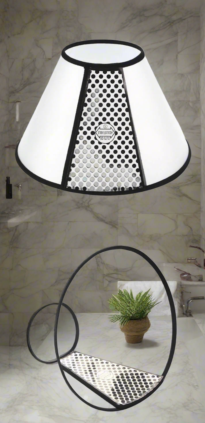 05 – Transparent Elizabethan Collar for Dogs.