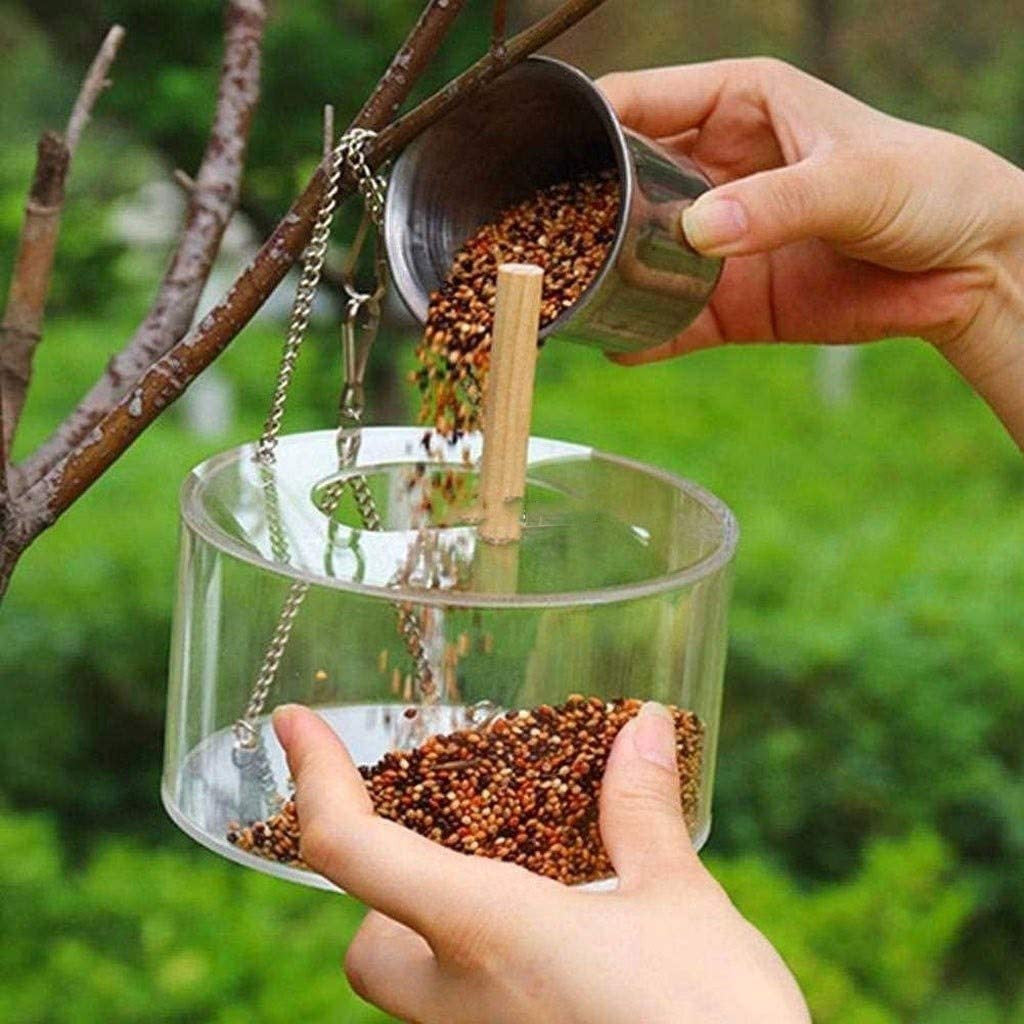 26-Plastic bird feeder