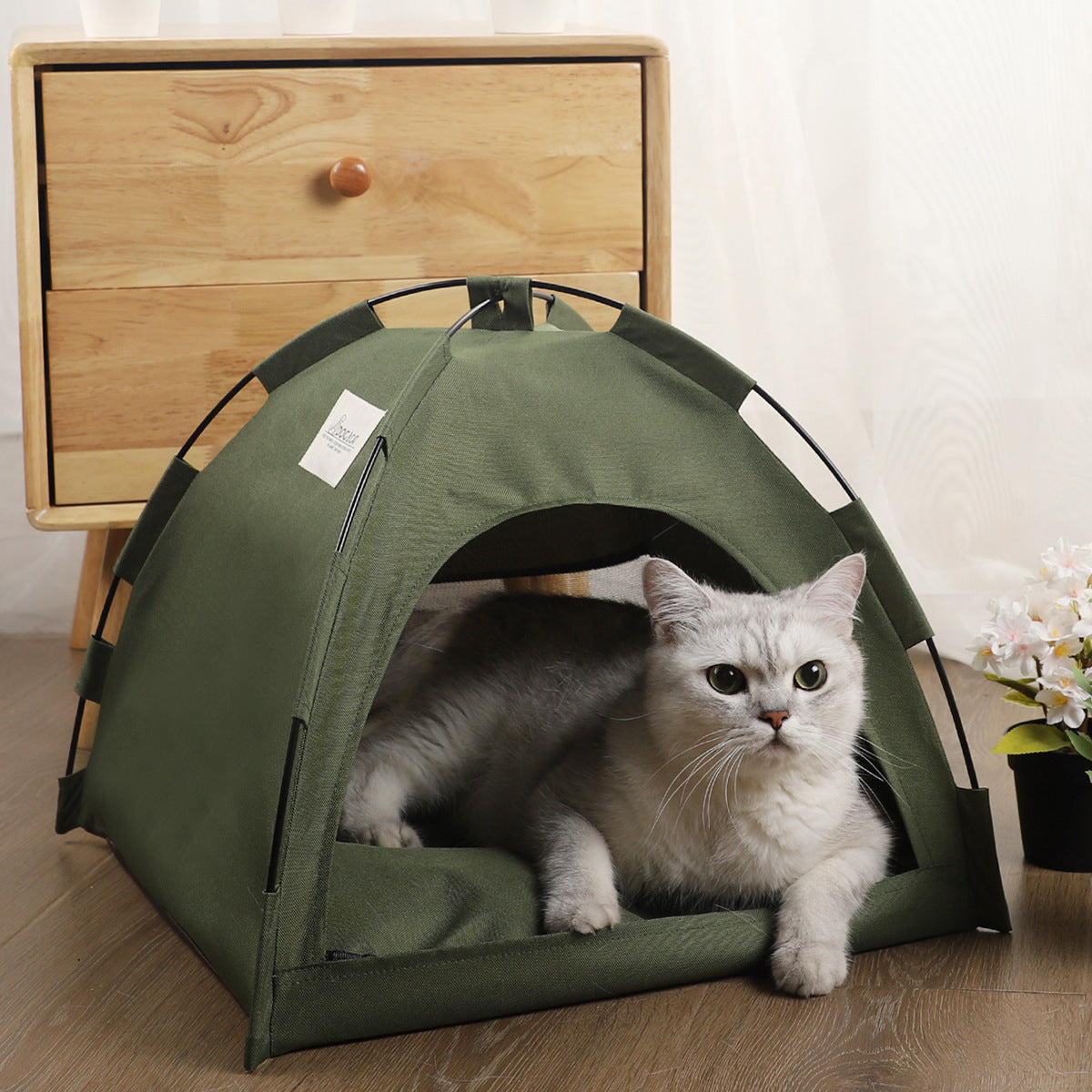 10-Cuccia Tenda Estiva per Gatti e Cani.