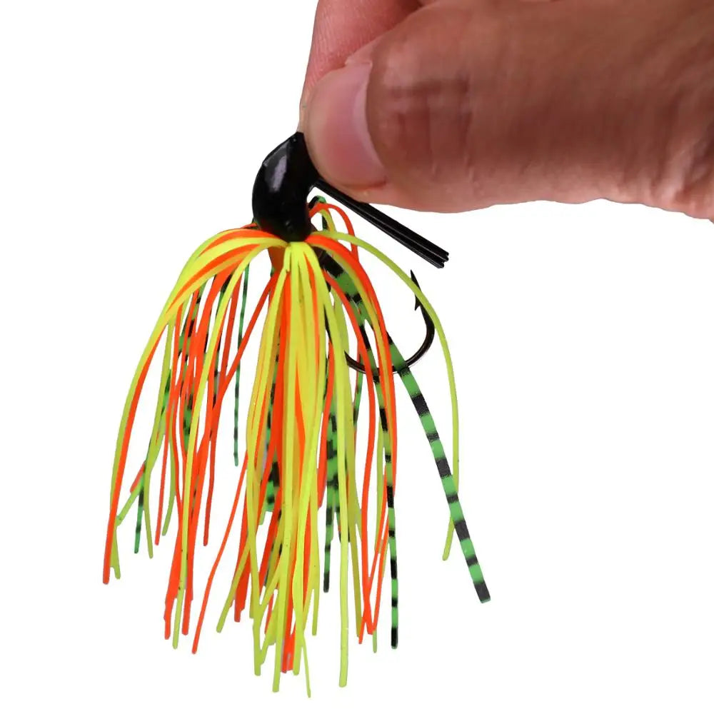 26-🎣 Esche da Pesca THKFISH Artigianali con Filo Resistente – 7g, 10g, 14g