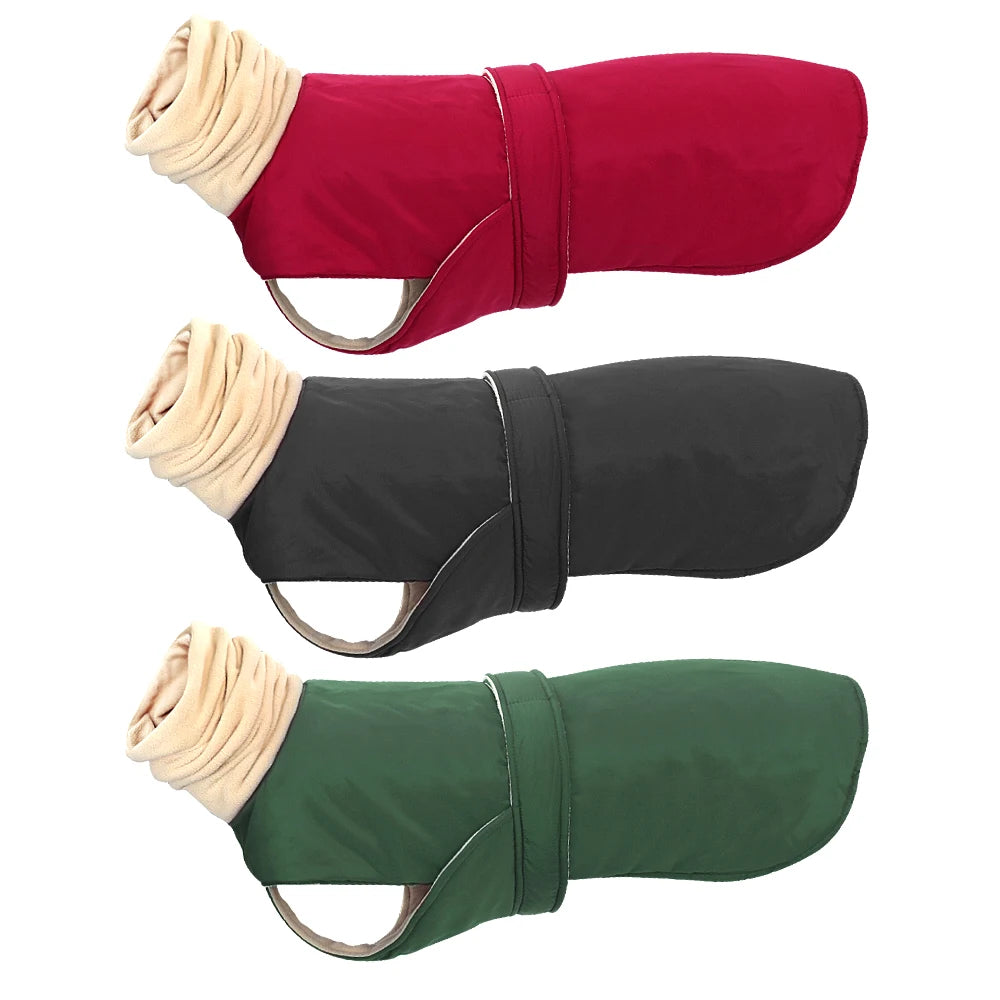 07-Giubbotto Invernale Impermeabile per Cani Grandi