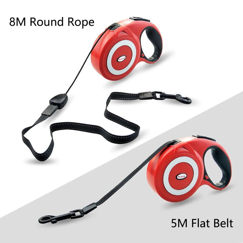 06-Per cani fino a 40 kg guinzaglio 8 metri.