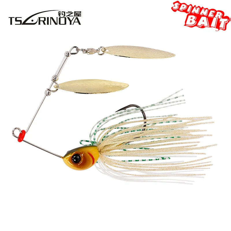 26-TSURINOYA 7g/10g Spinner Fishing Spoon.