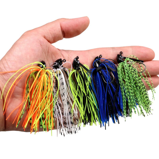 26-🎣 Esche da Pesca THKFISH Artigianali con Filo Resistente – 7g, 10g, 14g