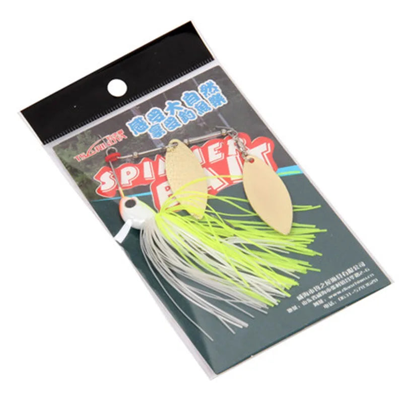 26-TSURINOYA 7g/10g Spinner Fishing Spoon.