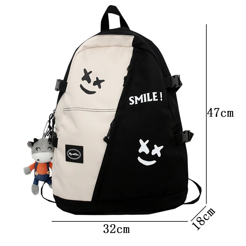 01-Large winter backpack, fashion, travel, school, laptop, unisex
