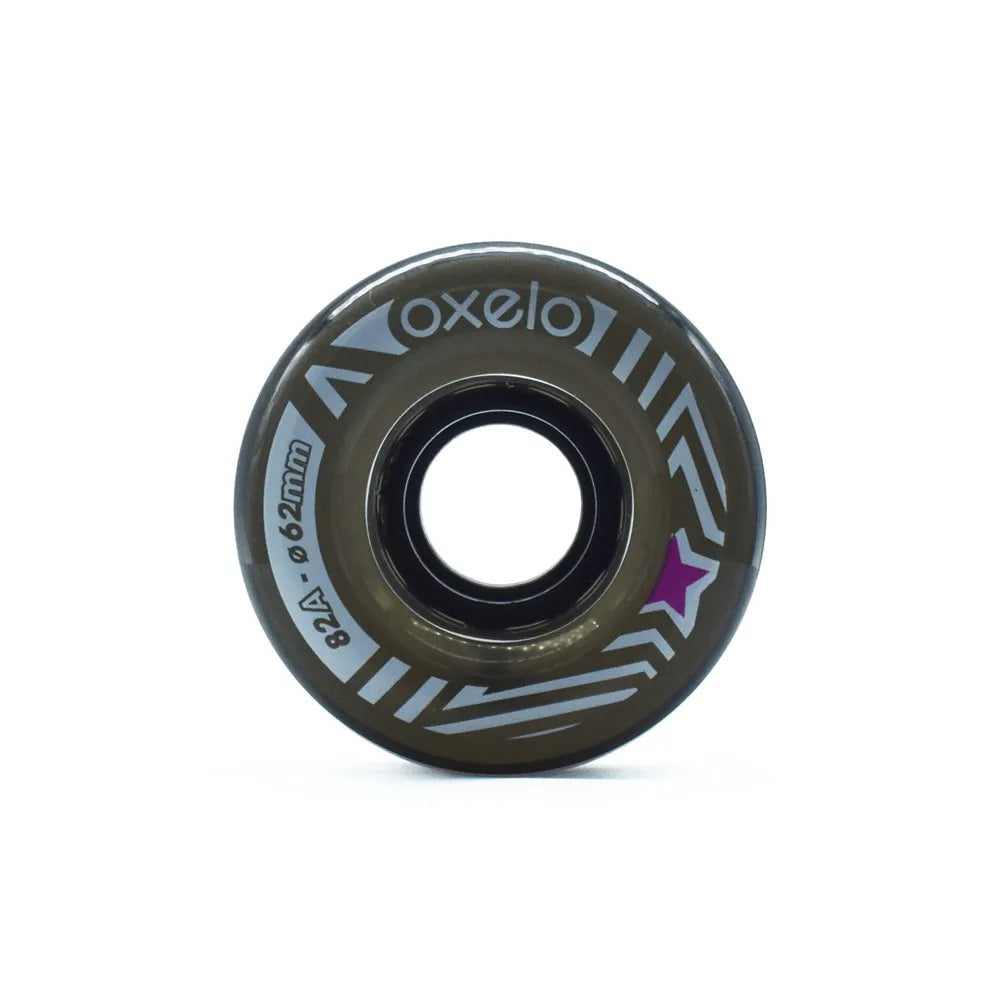 29-Set of 4 Longboard/Skateboard Wheels 62x38 mm – 82A PU Road and Cruising