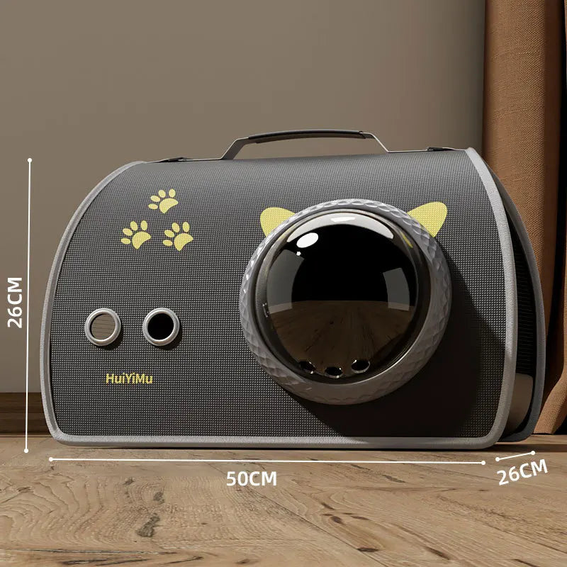 14-Trasportino|Zaino  Premium in Pelle per Animali Domestici