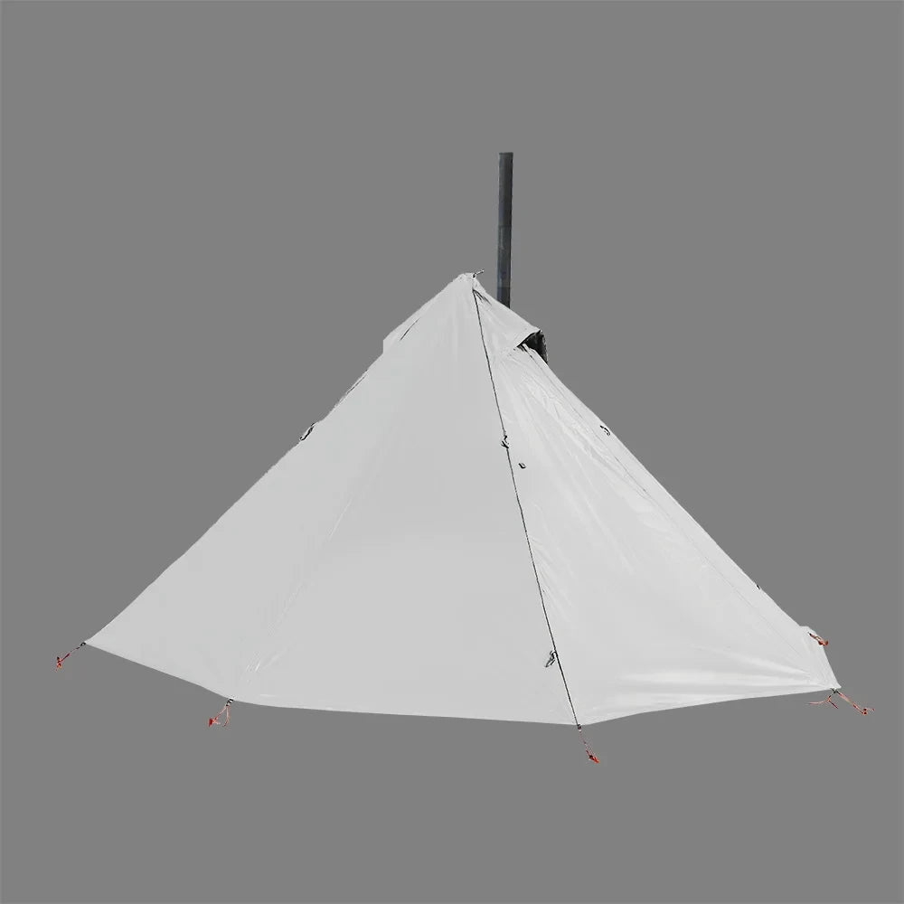 00-Tenda Bushcraft 1 Persona  Calda Doppia Parete Impermeabile