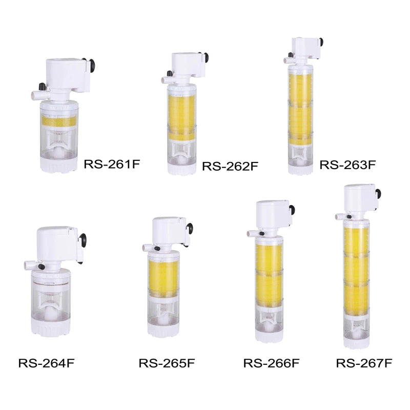 25-3 in 1 Multifunction Aquarium Filter Pump 220V – Filtration, Oxygenation and Circulation.