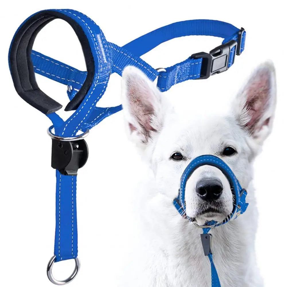 09-Adjustable anti-bark muzzle for dogs.