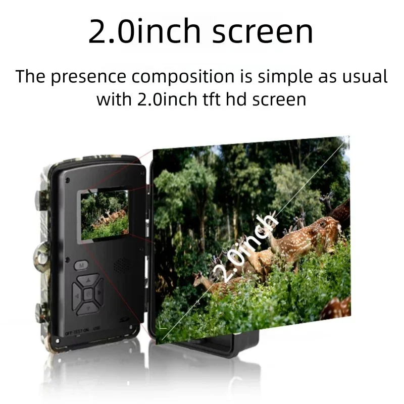 00-Lifestyle| Trail Camera 1080P IP66: Fototrappola Notturna outdoor