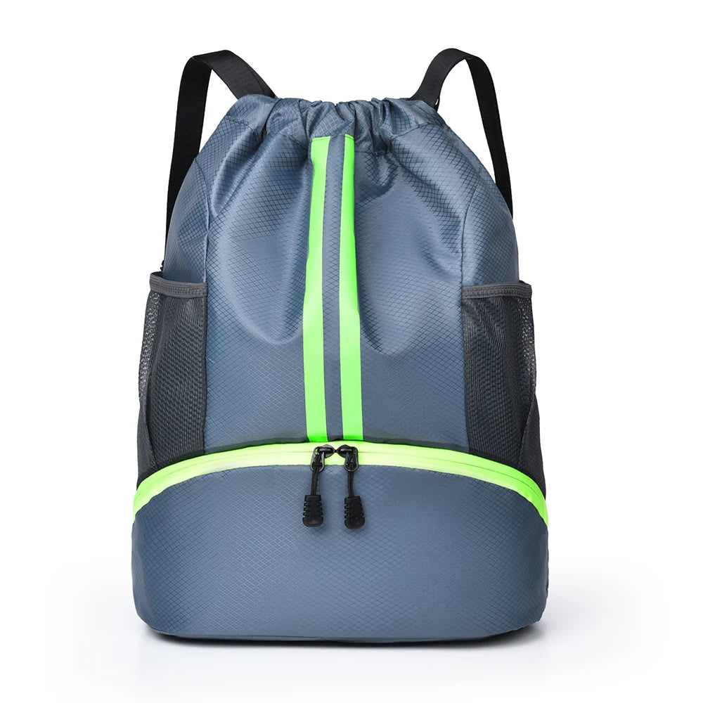 01-Zaino Palestra Unisex Impermeabile – Scomparto Bagnato/Asciutto