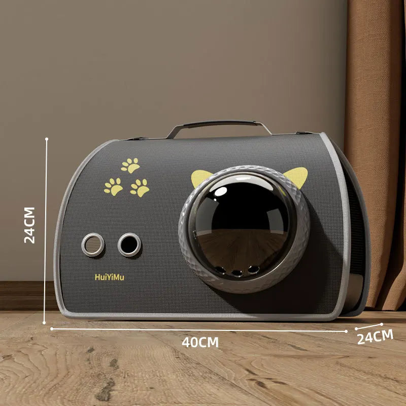 14-Trasportino|Zaino  Premium in Pelle per Animali Domestici