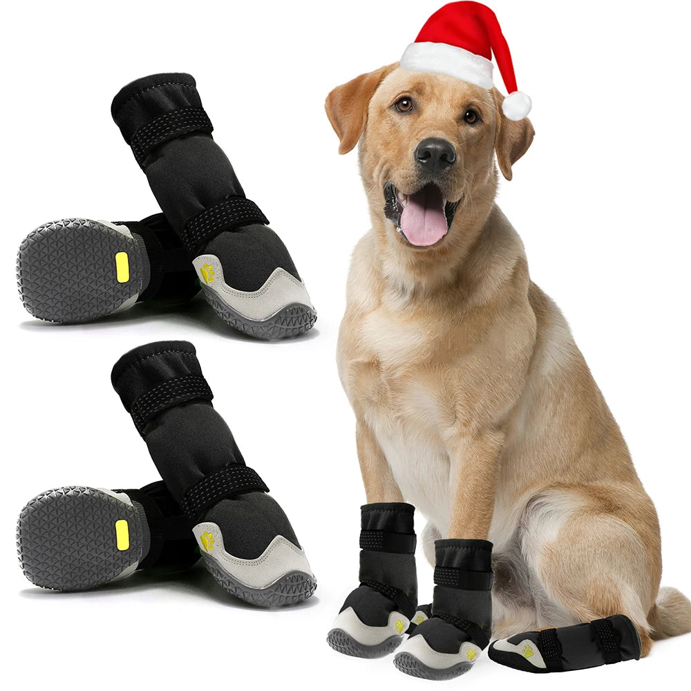 08a-Non-slip dog boots.