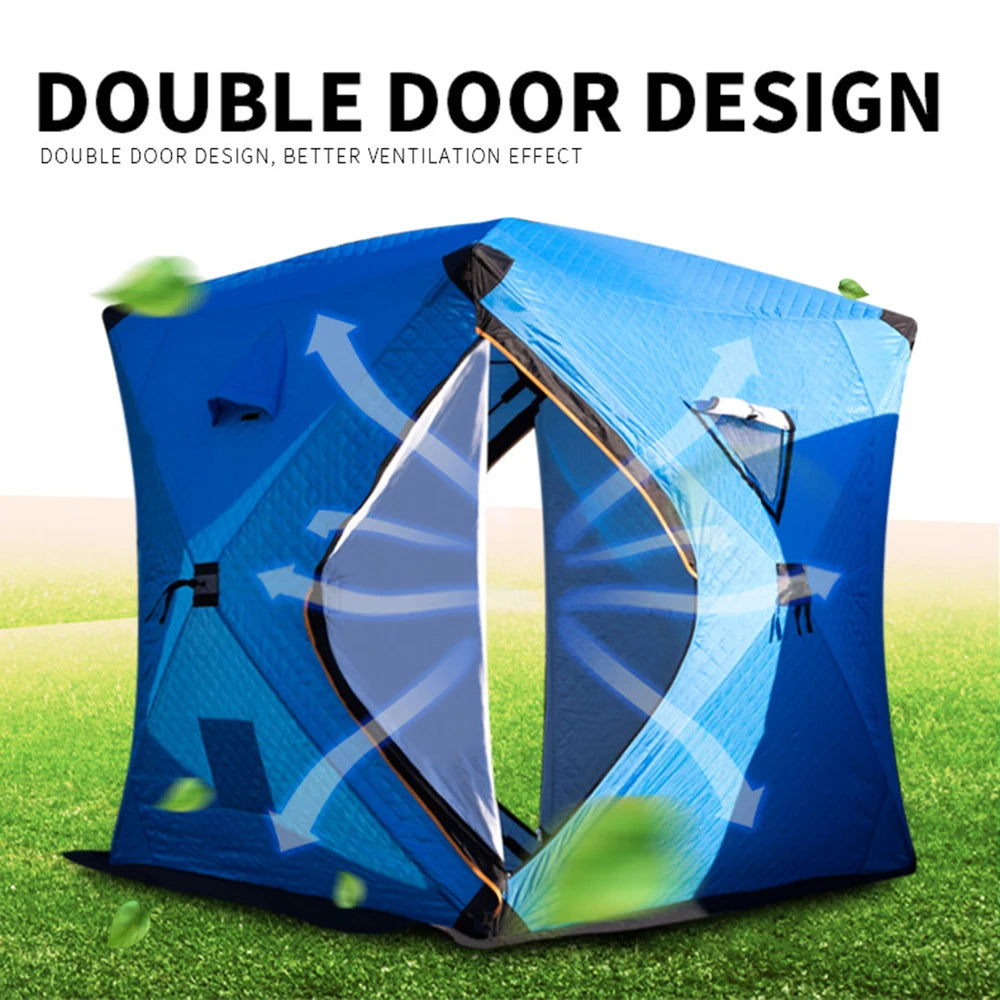 00-Tenda da pesca invernale sul ghiaccio impermeabile e antivento