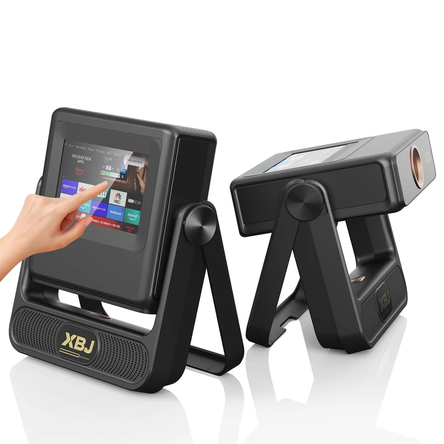 0-Proiettore Smart XBJ A5 Pro 4K WiFi 6 Touchscreen 1080P