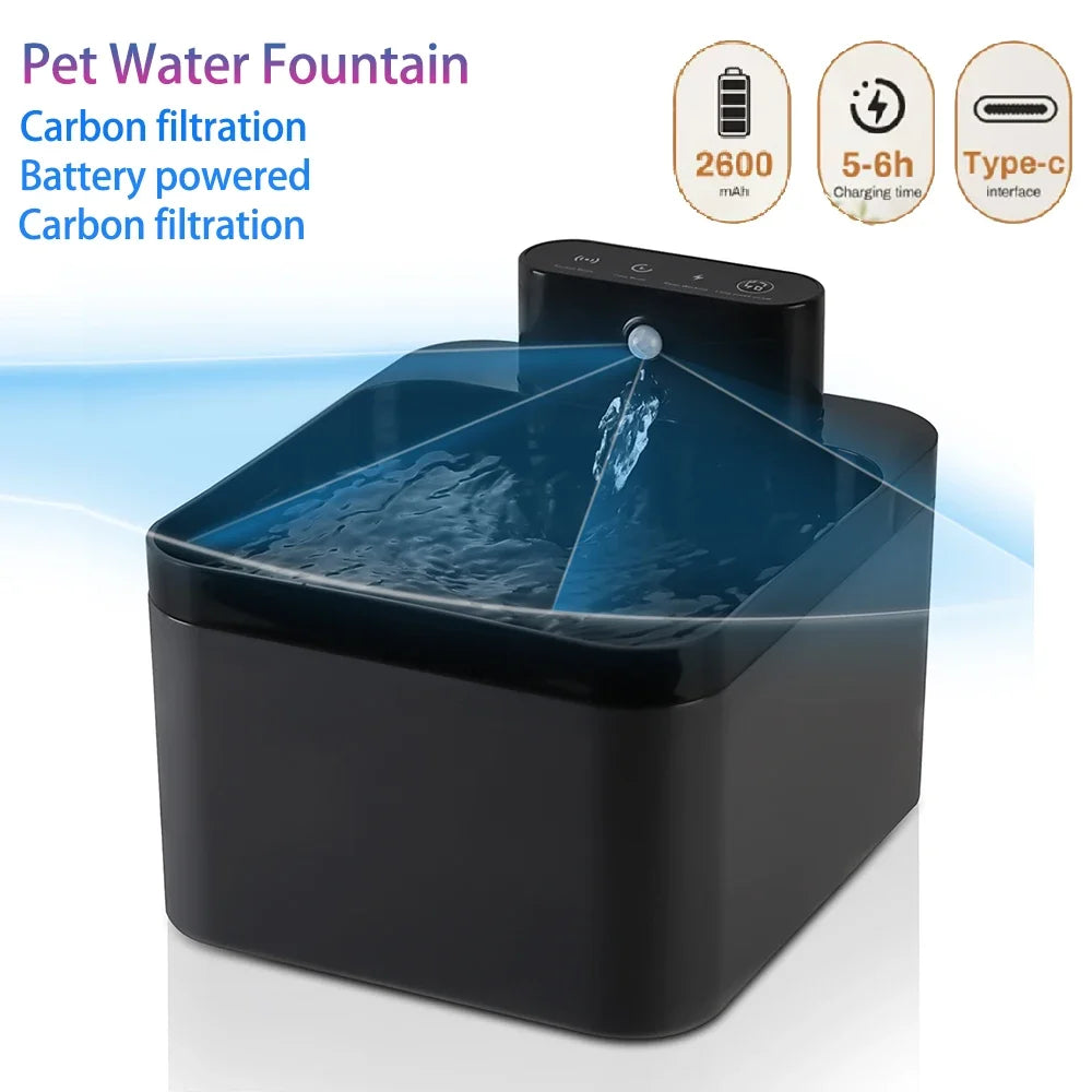 001-Automatic Water Dispenser for Cats – Wireless &amp; Smart