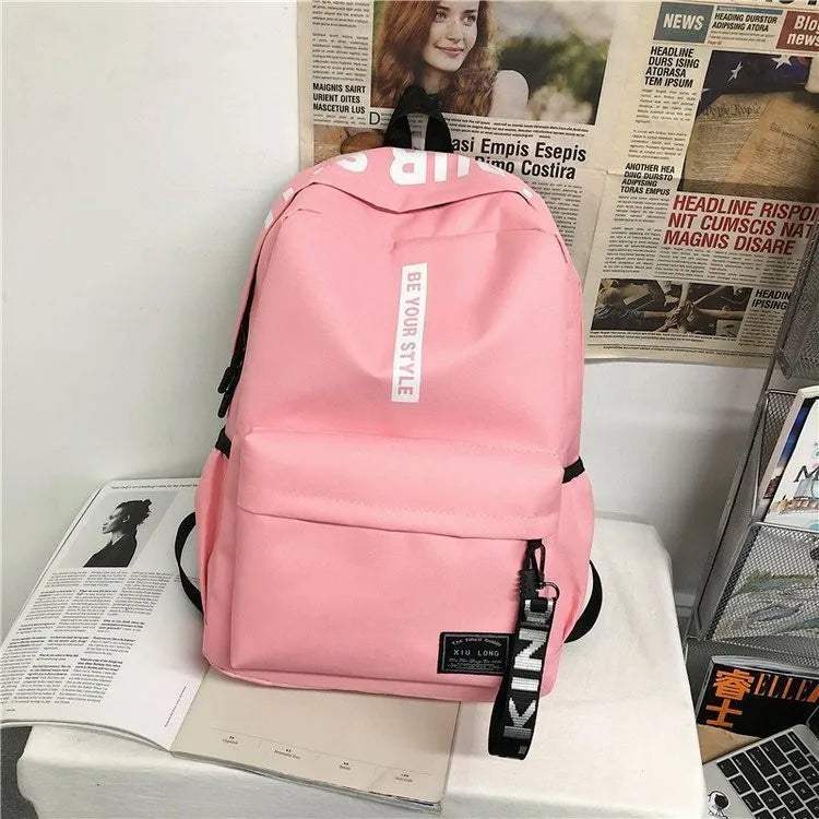 01-Zaino scuola unisex – capiente, leggero e alla moda 🎒