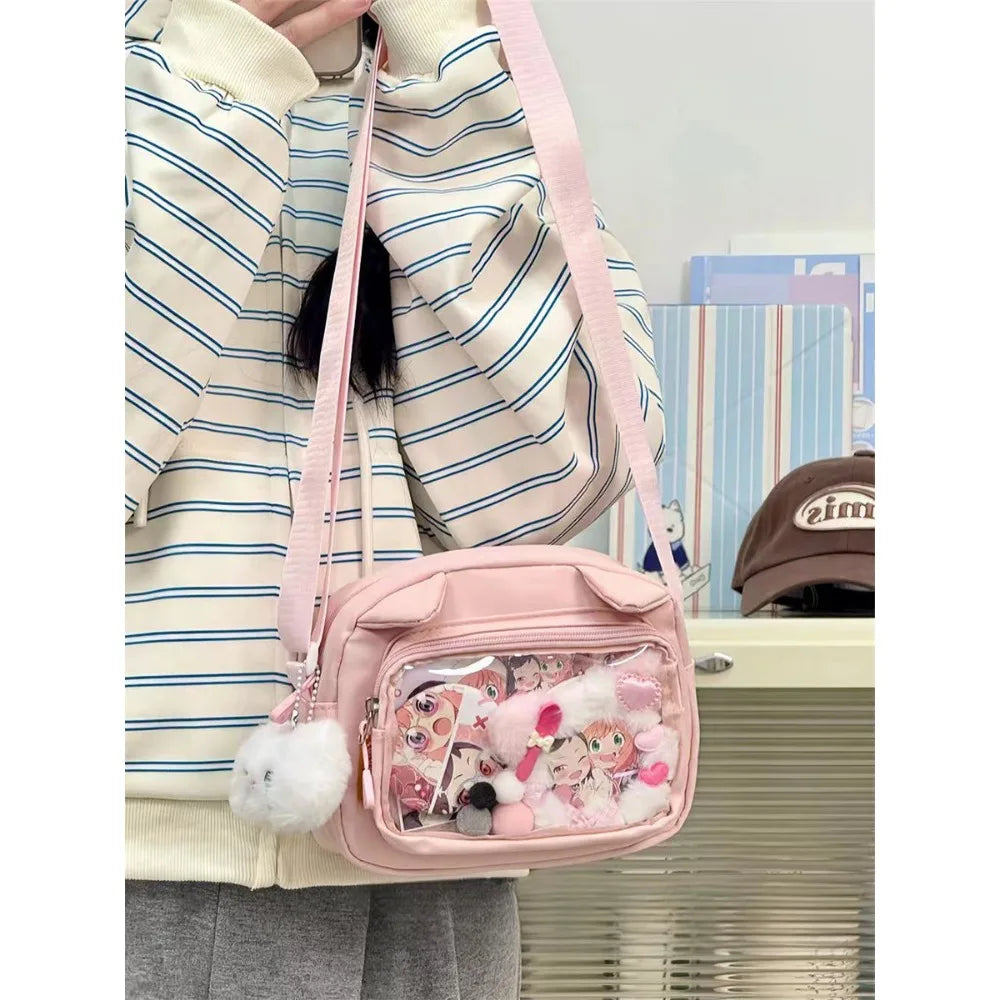 01-Transparent bag - cartoons