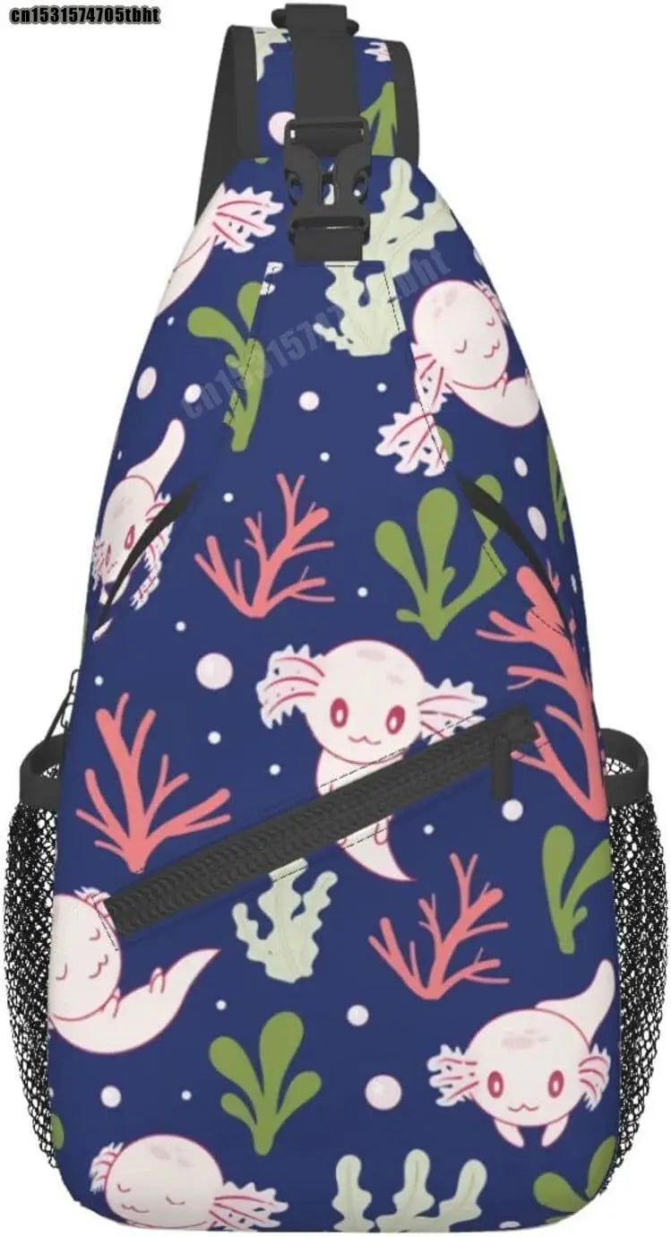 01-Casual Sling Backpack – Gym, Travel, and Leisure 🎒