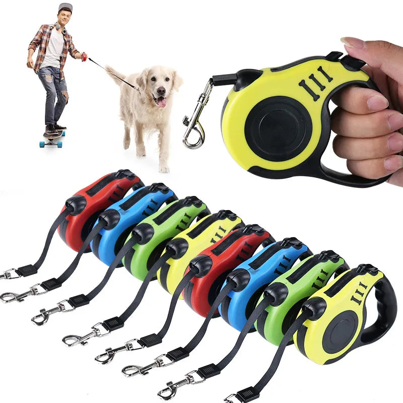 06-Retractable dog leash 3-5 meters.