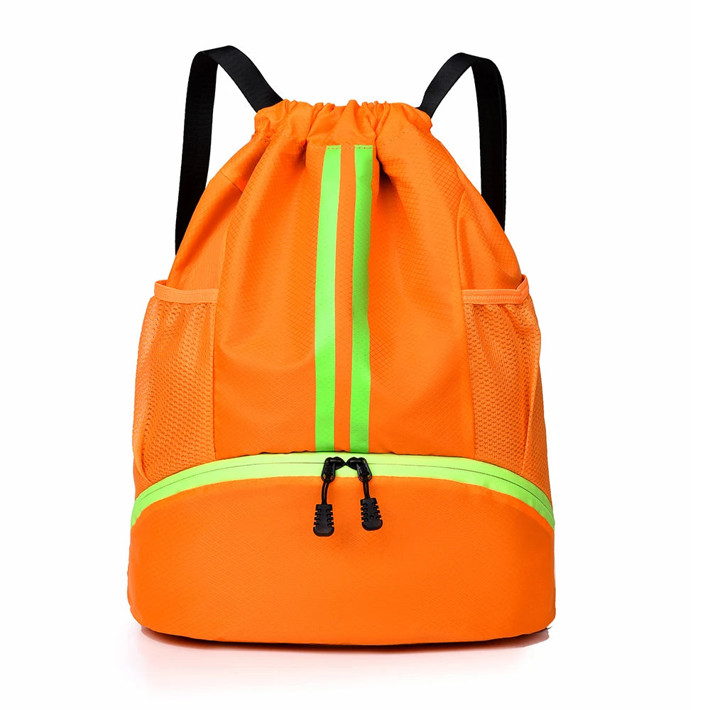 01-Zaino Palestra Unisex Impermeabile – Scomparto Bagnato/Asciutto