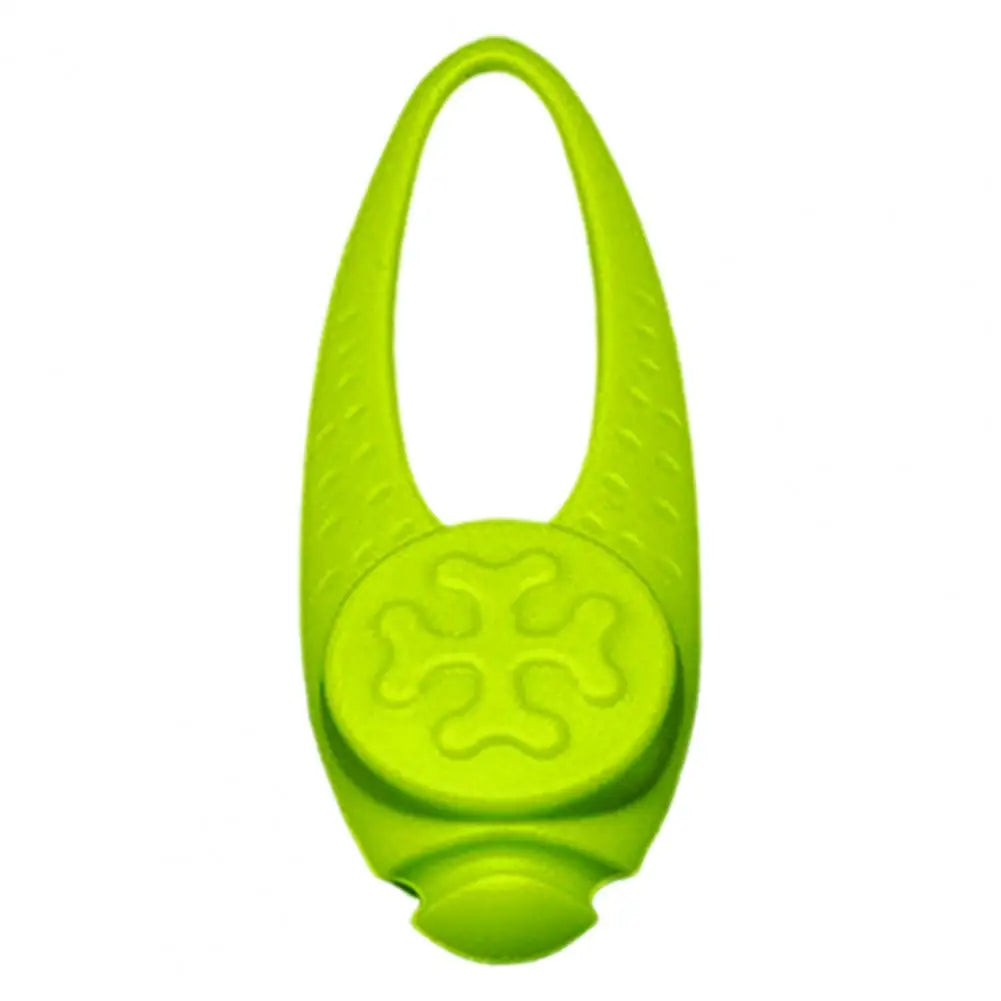 05-LED safety pendant with 3 lighting modes for dog visibility at night.