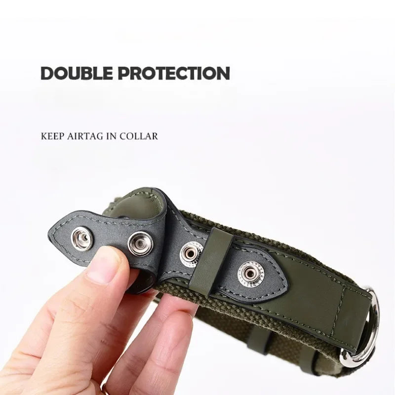 05-Collare Cuccioli in Pelle Morbida per AirTag GPS: Sicurezza e Stile