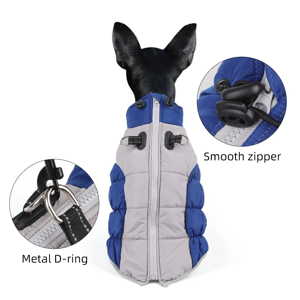 07-Waterproof dress for medium and large dogs. 