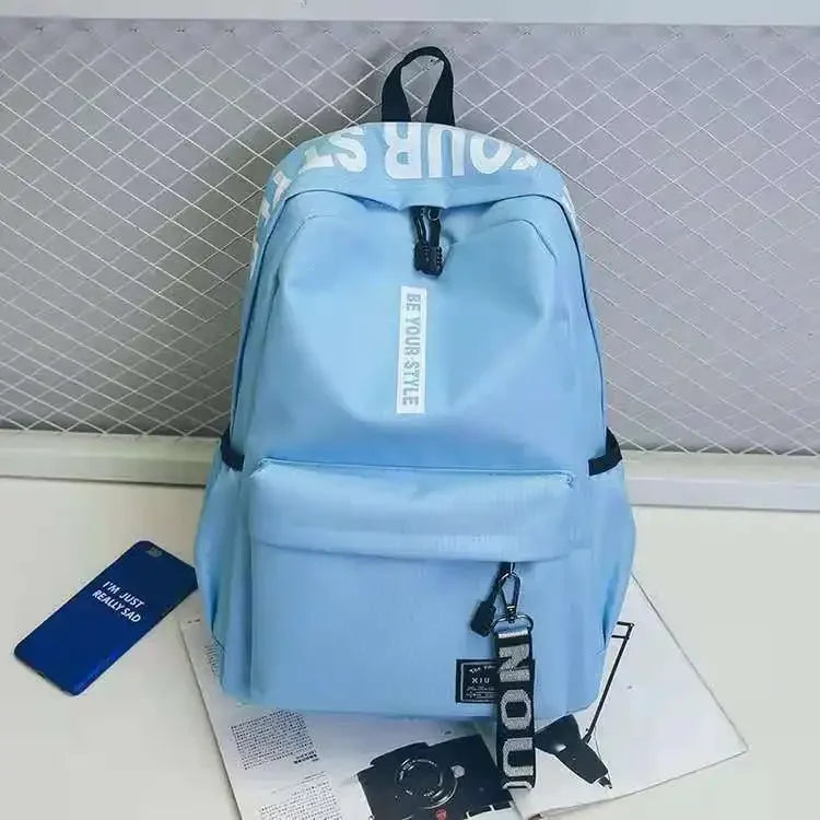 01-Zaino scuola unisex – capiente, leggero e alla moda 🎒