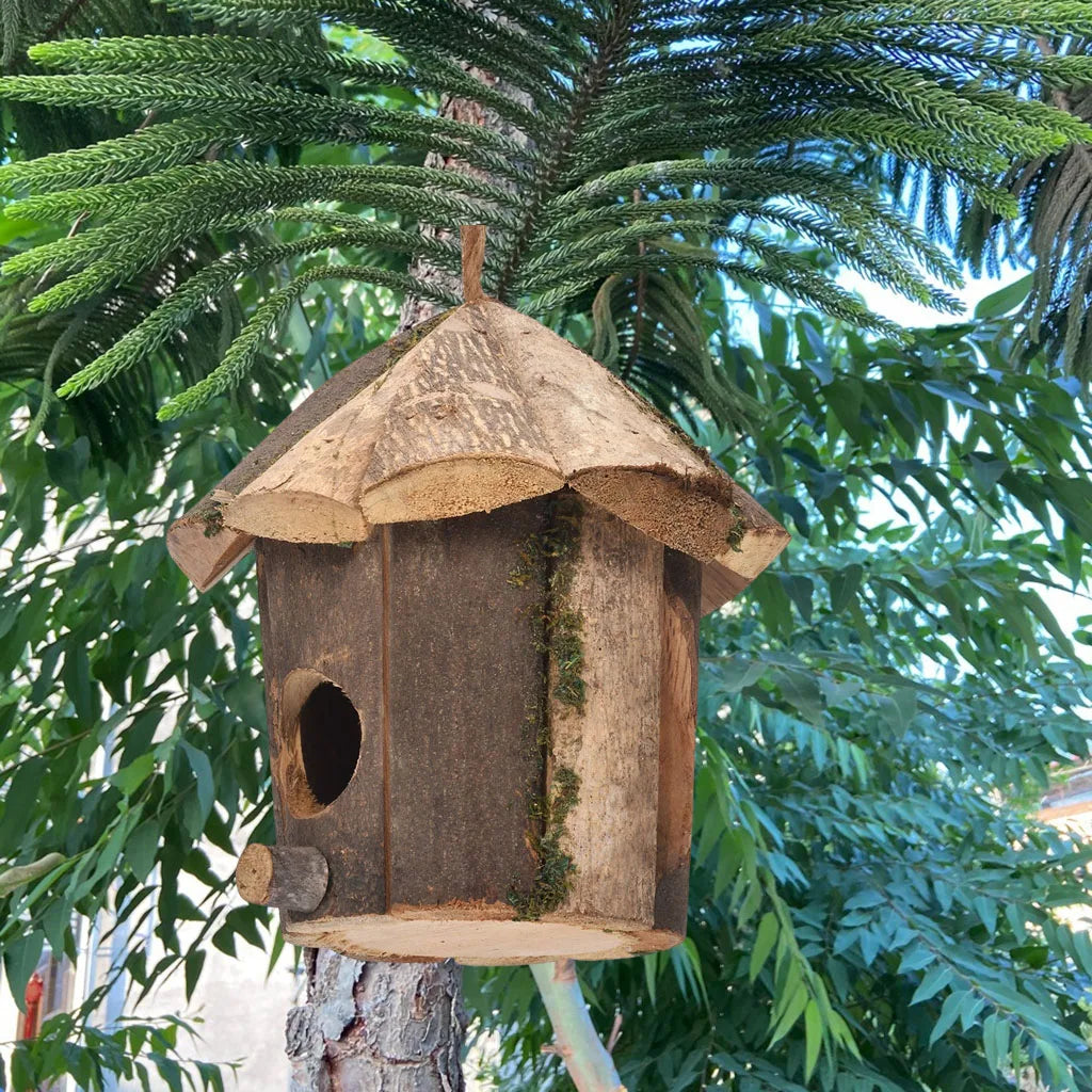 27-Handmade Mini Hummingbird House