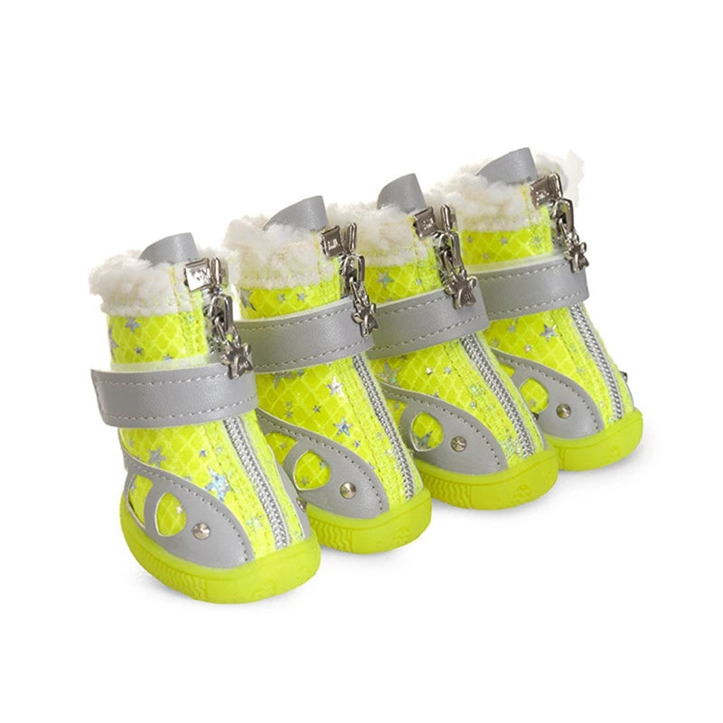 08a-Non-slip waterproof dog shoes