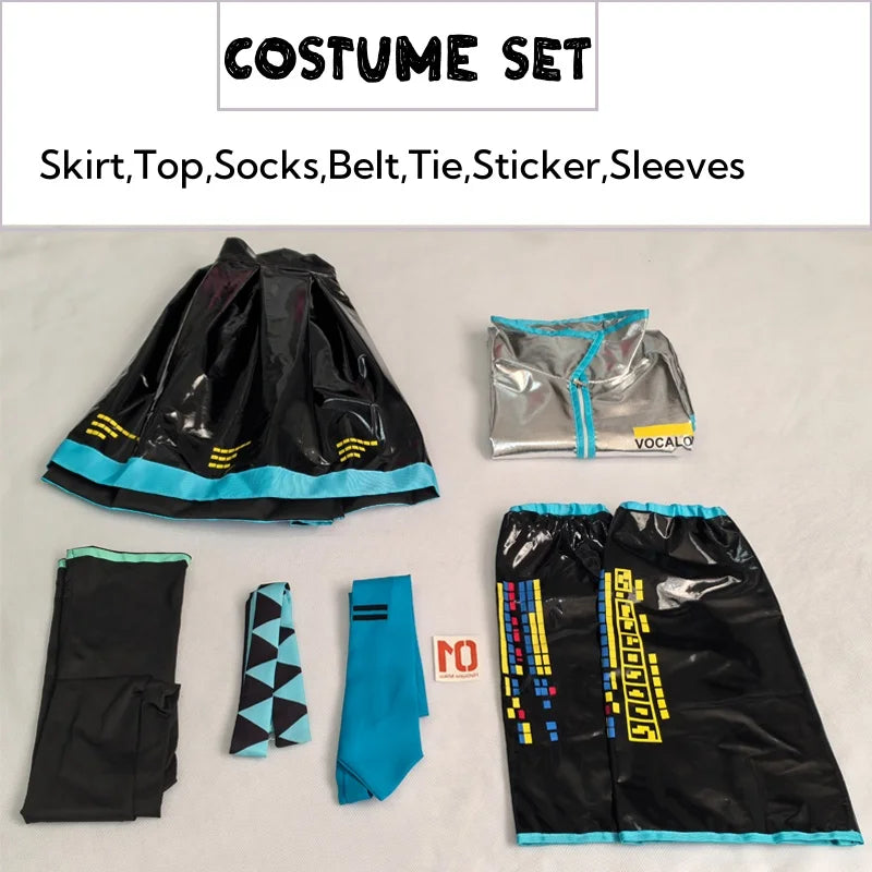 90-Miku Cosplay Costume Women's Complete School Uniform JK